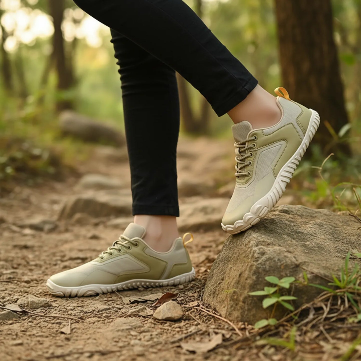 Trail Wide Toe Barefoot Hiking Shoes