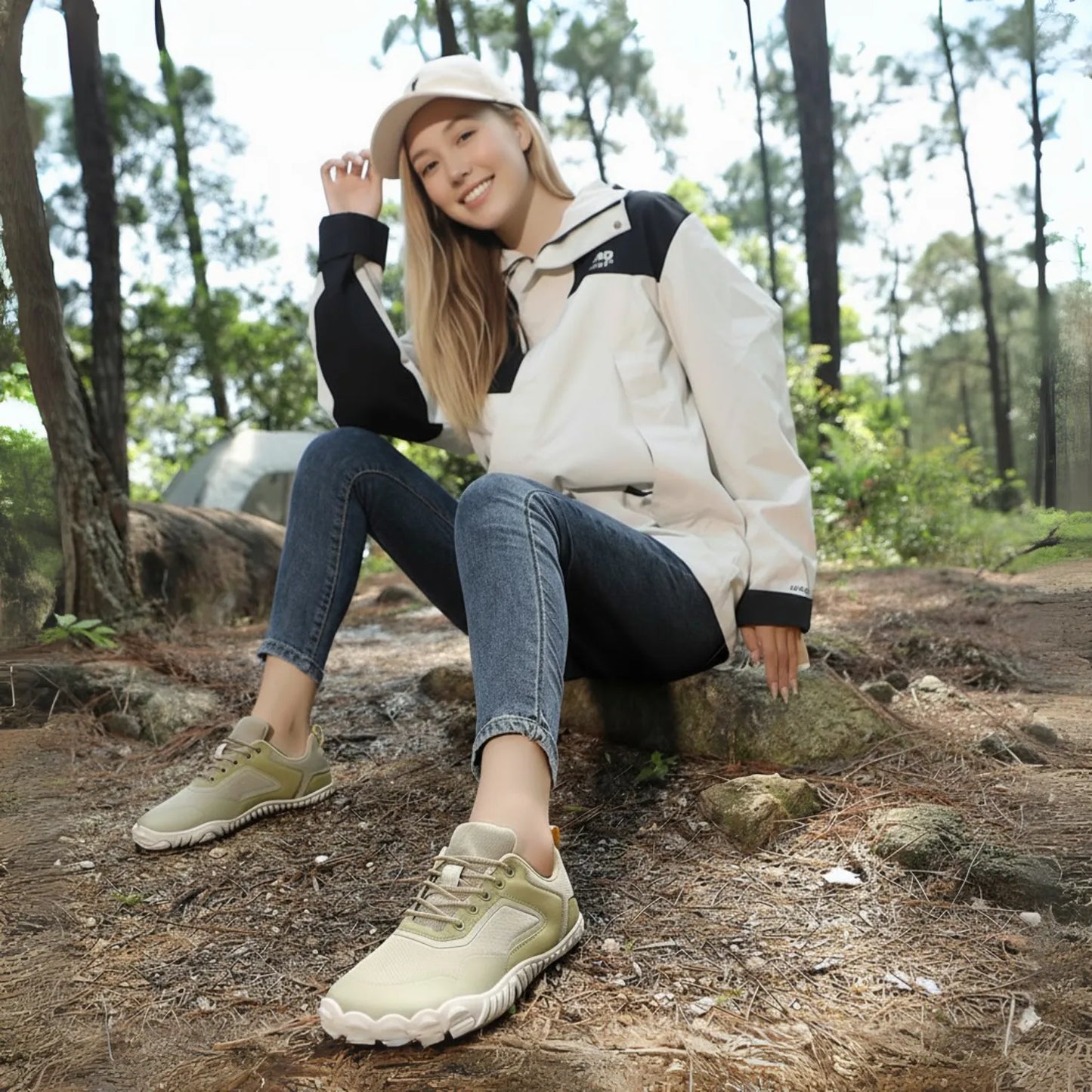 Trail Wide Toe Barefoot Hiking Shoes