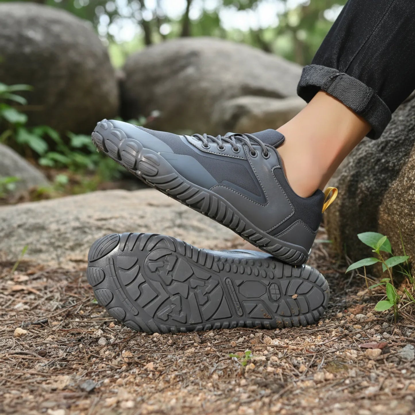 Trail Wide Toe Barefoot Hiking Shoes