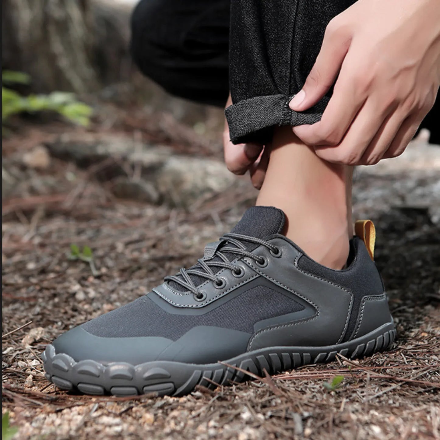 Trail Wide Toe Barefoot Hiking Shoes
