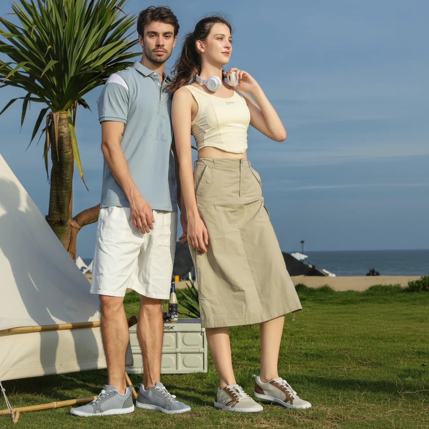 Flow Wide Toe Barefoot Casual sneakers