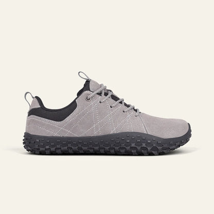 Wide Toe Barefoot Hiking Shoes Granite Grey 1