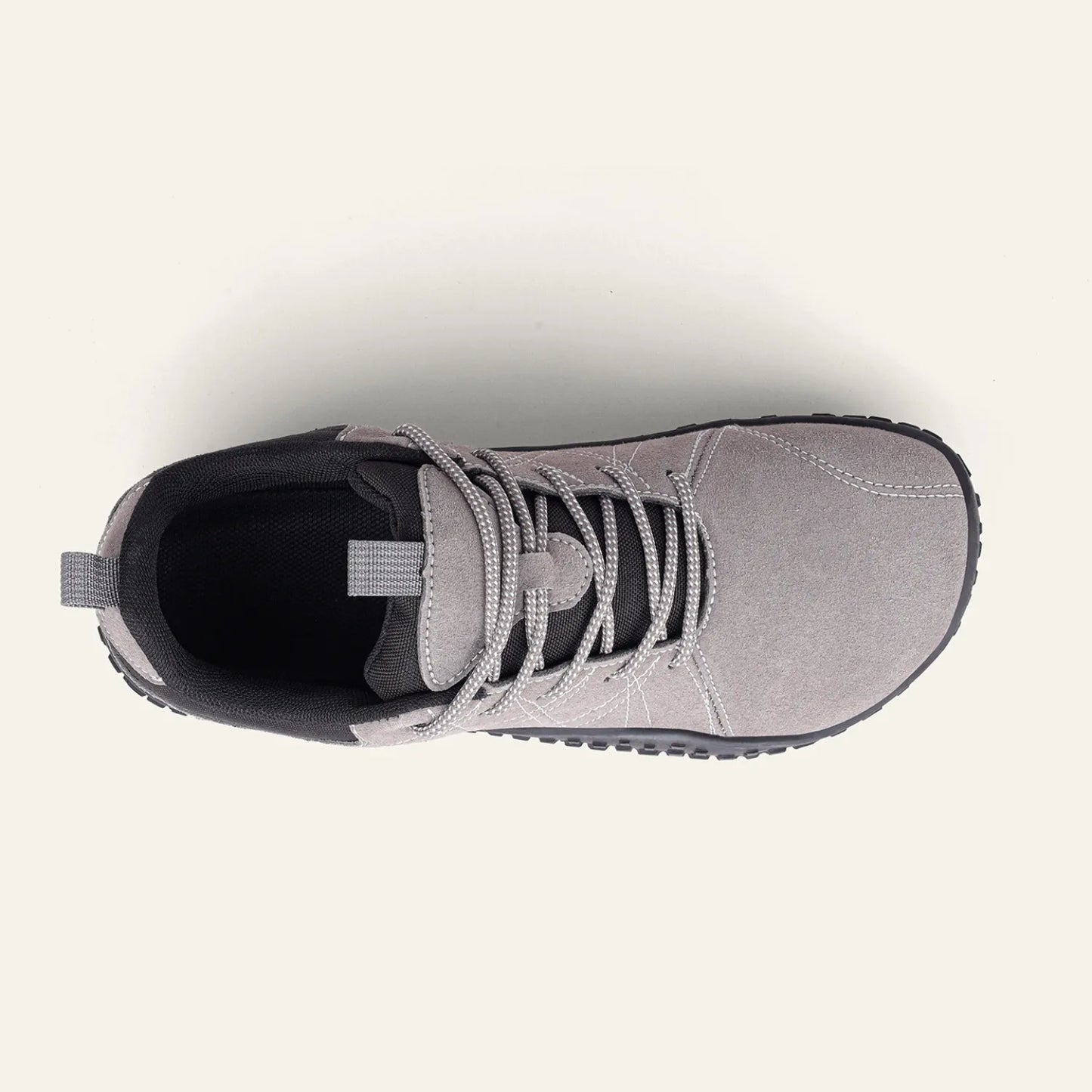 Wide Toe Barefoot Hiking Shoes Granite Grey 3