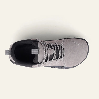 Wide Toe Barefoot Hiking Shoes Granite Grey 3