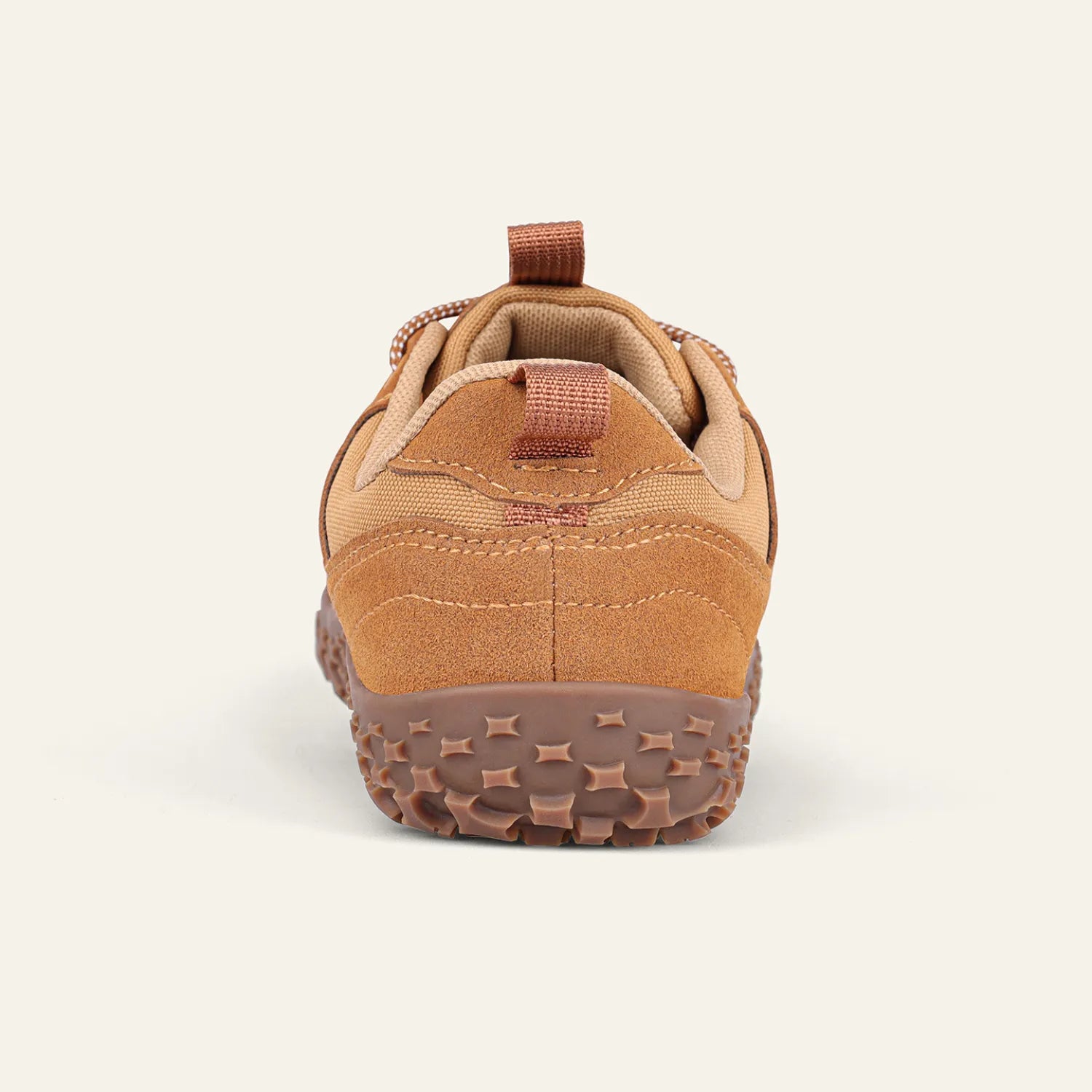 Wide Toe Barefoot Hiking Shoes Chestnut Brown 5